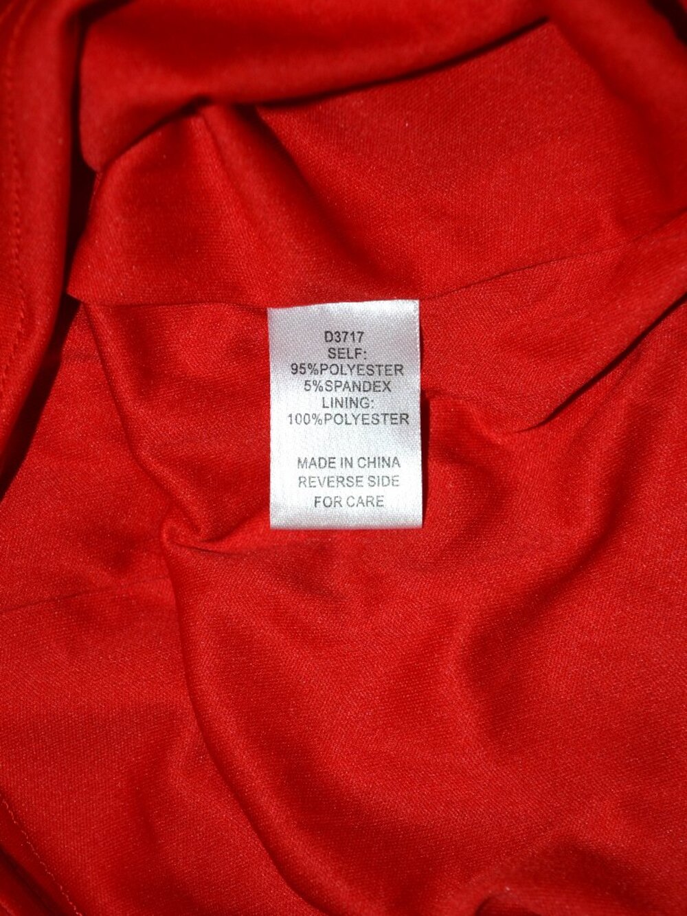 NWT Alexia Admor Beautiful Red Faux Wrap Dress with Waist Sash, Size Medium - Picture 10 of 12